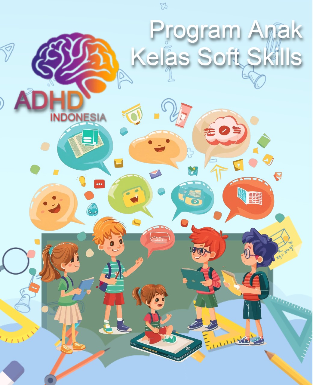 Program ADHD Indonesia Kabupaten Bengkalis Kelas Soft Skills Anak ADHD